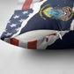 54th Massachusetts Infantry Regiment Pillow Cover American Flag Heritage - African Pride