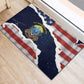 54th Massachusetts Infantry Regiment Rubber Doormat American Flag Heritage - African Pride
