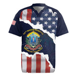 Personalized 54th Massachusetts Infantry Regiment Rugby Jersey American Flag Heritage - African Pride