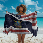 54th Massachusetts Infantry Regiment Sarong American Flag Heritage - African Pride