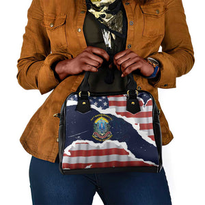 54th Massachusetts Infantry Regiment Shoulder Handbag American Flag Heritage - African Pride