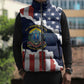 Personalized 54th Massachusetts Infantry Regiment Sleeveless Puffer Jacket American Flag Heritage - African Pride