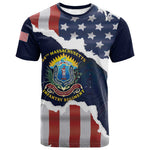 Personalized 54th Massachusetts Infantry Regiment T shirt American Flag Heritage - African Pride