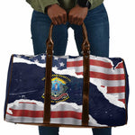 54th Massachusetts Infantry Regiment Travel Bag American Flag Heritage - African Pride