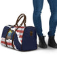 54th Massachusetts Infantry Regiment Travel Bag American Flag Heritage - African Pride