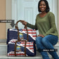 54th Massachusetts Infantry Regiment Travel Bag American Flag Heritage - African Pride