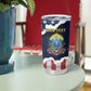 Personalized 54th Massachusetts Infantry Regiment Tumbler Cup American Flag Heritage - African Pride