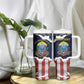 Personalized 54th Massachusetts Infantry Regiment Tumbler With Handle American Flag Heritage - African Pride