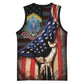 54th Massachusetts Infantry Regiment Basketball Jersey Flag of Freedom - African Pride