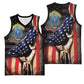 54th Massachusetts Infantry Regiment Basketball Jersey Flag of Freedom - African Pride