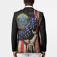 54th Massachusetts Infantry Regiment Blazer Flag of Freedom - African Pride