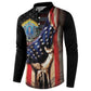 54th Massachusetts Infantry Regiment Button Sweatshirt Flag of Freedom