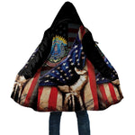 54th Massachusetts Infantry Regiment Cloak Flag of Freedom - African Pride