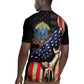 54th Massachusetts Infantry Regiment Rugby Jersey Flag of Freedom - African Pride