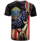 54th Massachusetts Infantry Regiment T shirt Flag of Freedom - African Pride