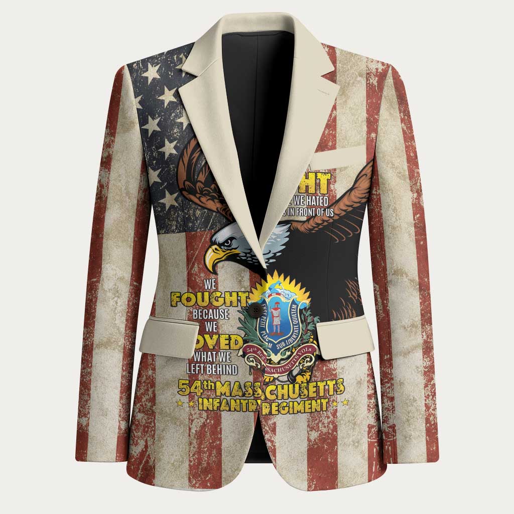 54th Massachusetts Infantry Regiment Blazer American Eagle - African Pride