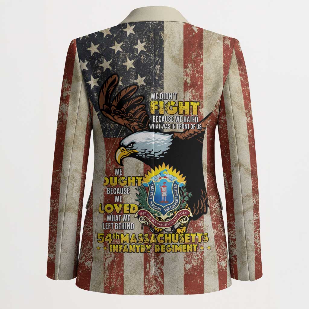 54th Massachusetts Infantry Regiment Blazer American Eagle - African Pride