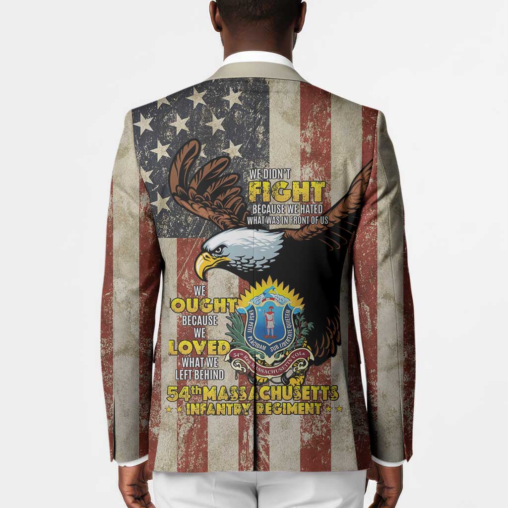 54th Massachusetts Infantry Regiment Blazer American Eagle - African Pride
