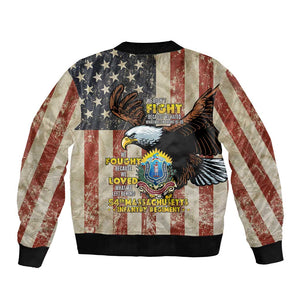 54th Massachusetts Infantry Regiment Bomber Jacket American Eagle - African Pride