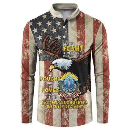54th Massachusetts Infantry Regiment Button Sweatshirt American Eagle