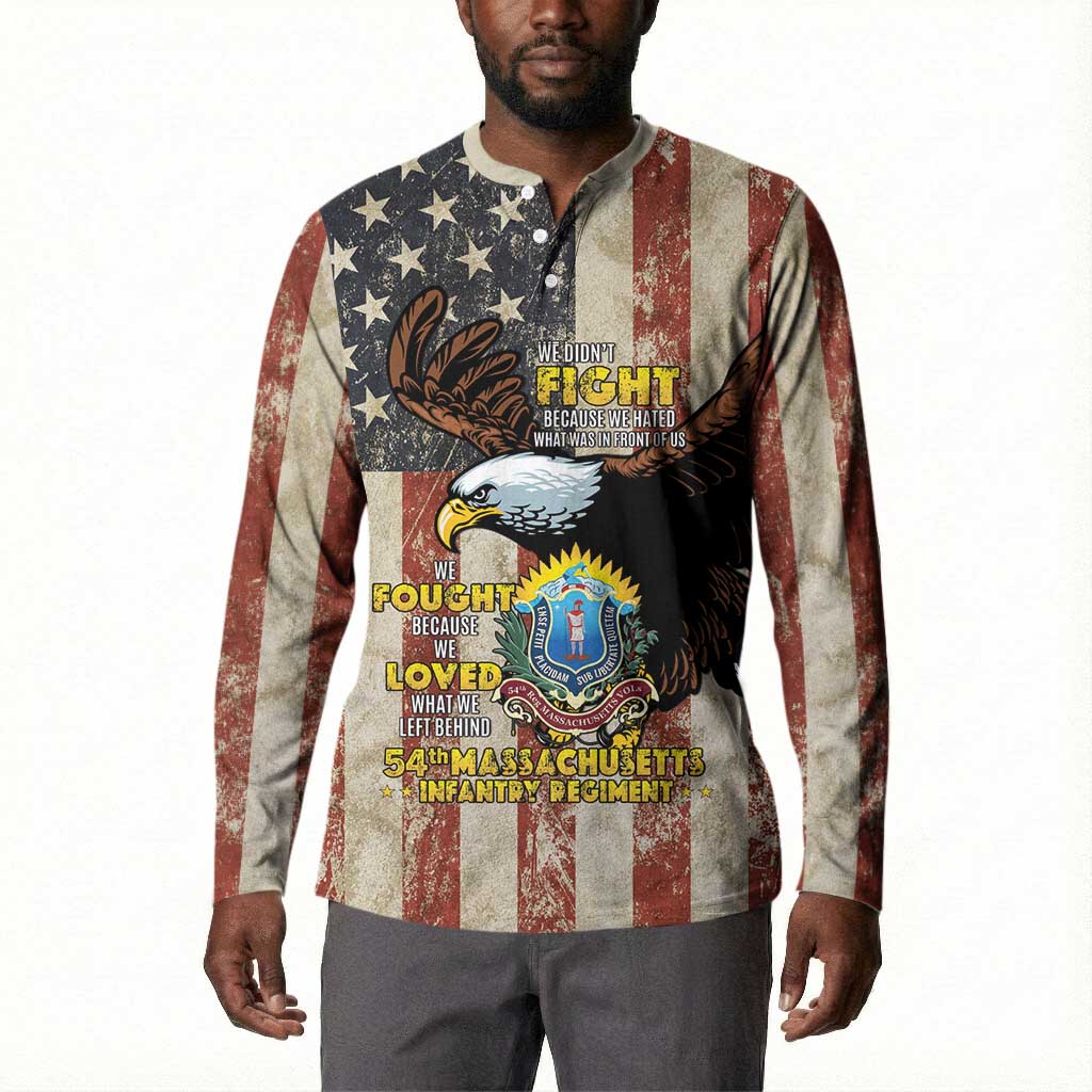 54th Massachusetts Infantry Regiment Button Sweatshirt American Eagle