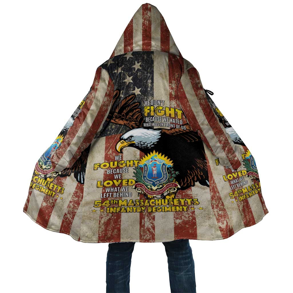 54th Massachusetts Infantry Regiment Cloak American Eagle - African Pride
