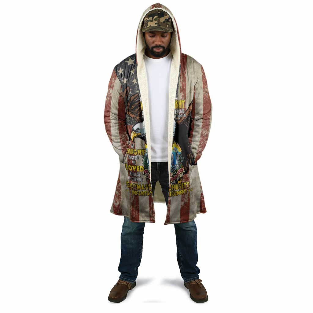 54th Massachusetts Infantry Regiment Cloak American Eagle - African Pride