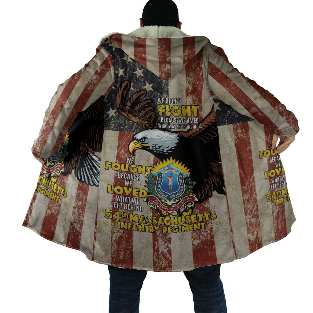 54th Massachusetts Infantry Regiment Cloak American Eagle - African Pride