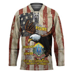 54th Massachusetts Infantry Regiment Hockey Jersey American Eagle - African Pride