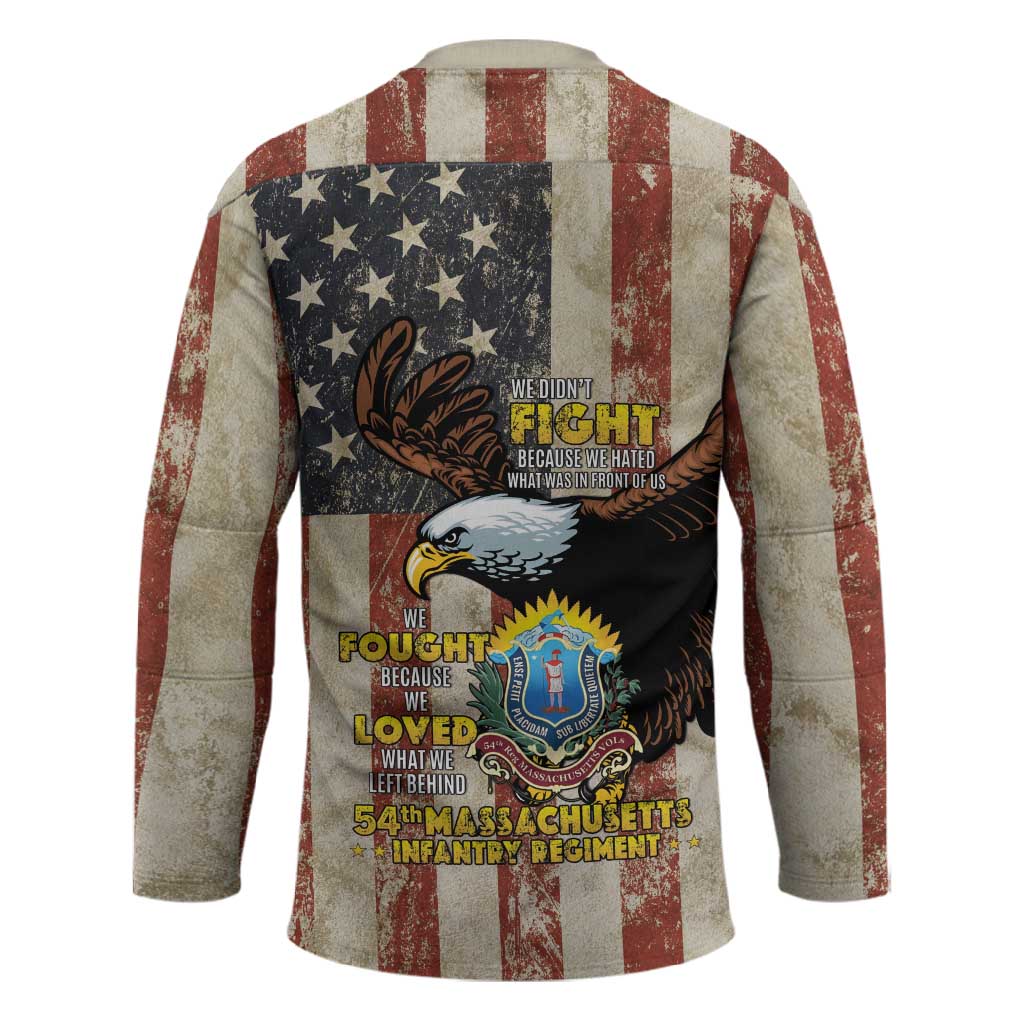 54th Massachusetts Infantry Regiment Hockey Jersey American Eagle - African Pride
