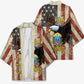 54th Massachusetts Infantry Regiment Kimono American Eagle - African Pride