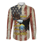 54th Massachusetts Infantry Regiment Long Sleeve Button Shirt American Eagle - African Pride