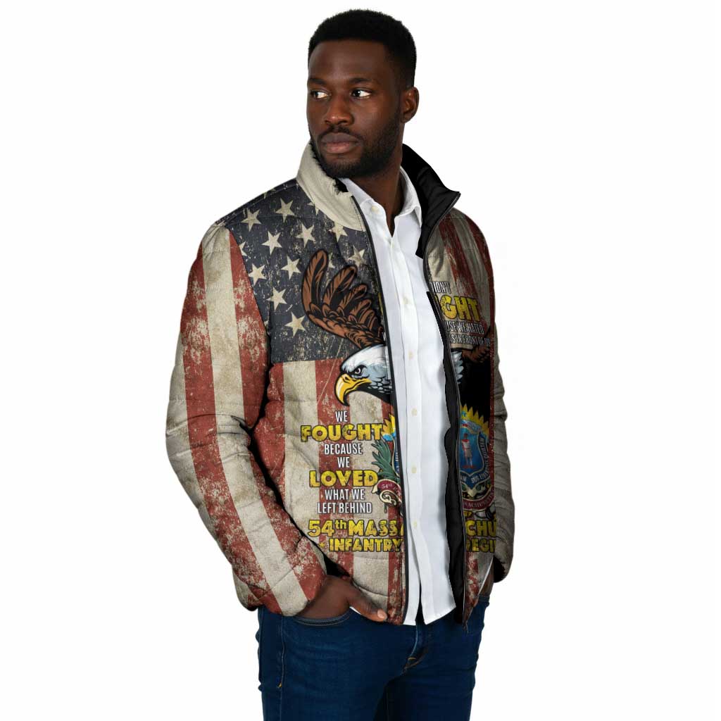 54th Massachusetts Infantry Regiment Padded Jacket American Eagle - African Pride
