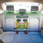 Personalised Sierra Leone Independence Day Back Car Seat Cover Coat Of Arms Flag Map