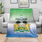 Personalised Sierra Leone Independence Day Blanket Coat Of Arms Flag Map