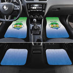 Personalised Sierra Leone Independence Day Car Mats Coat Of Arms Flag Map