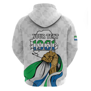 Personalised Happy Independence Sierra Leone Hoodie April 27th
