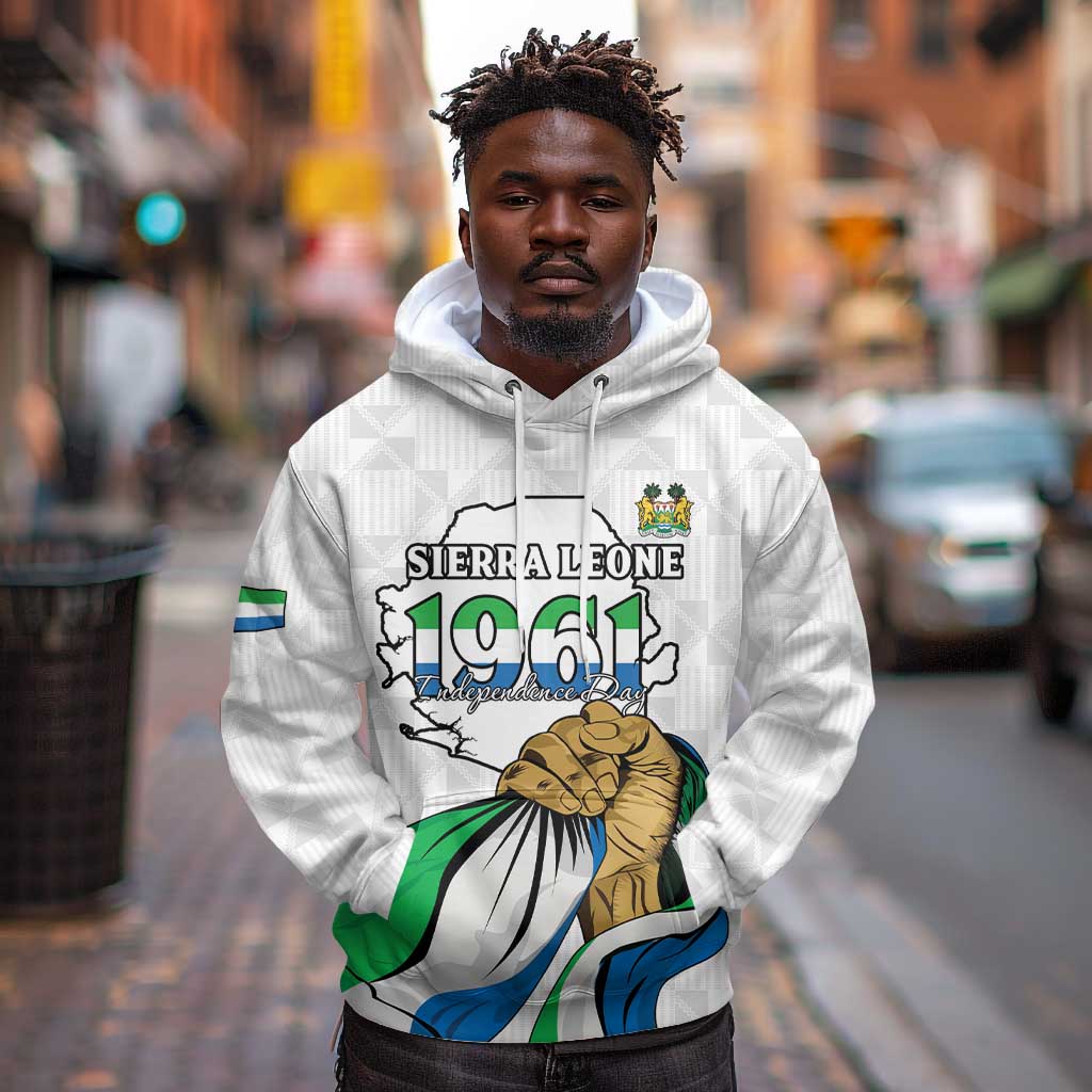 Personalised Happy Independence Sierra Leone Hoodie April 27th