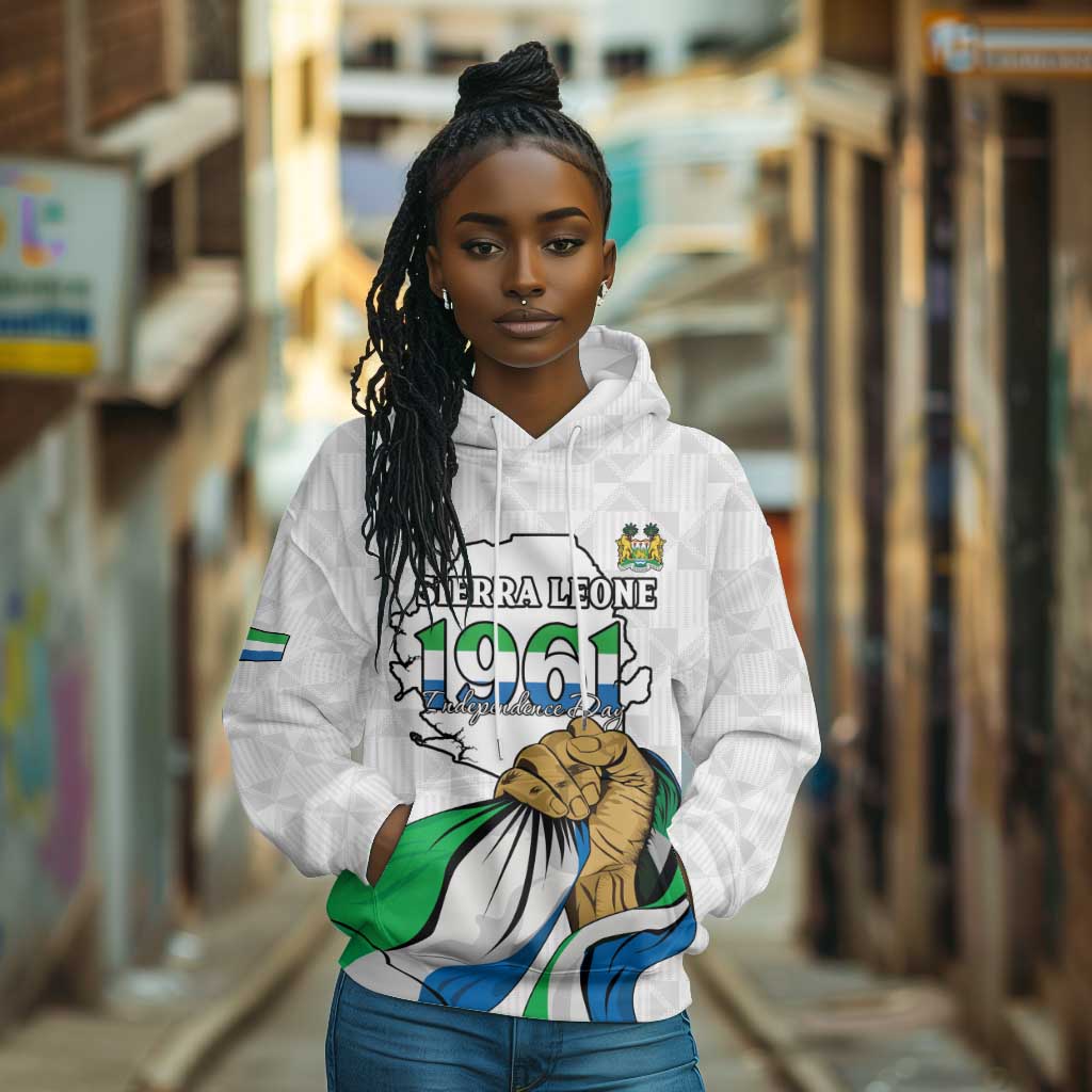 Personalised Happy Independence Sierra Leone Hoodie April 27th