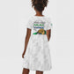 Personalised Happy Independence Sierra Leone Kid Short Sleeve Dress April 27th