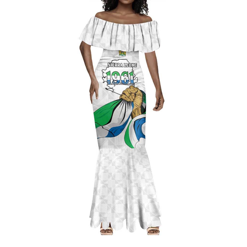 Personalised Happy Independence Sierra Leone Mermaid Dress April 27th