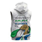 Personalised Happy Independence Sierra Leone Sleeveless Zip Hoodie April 27th - African Pride