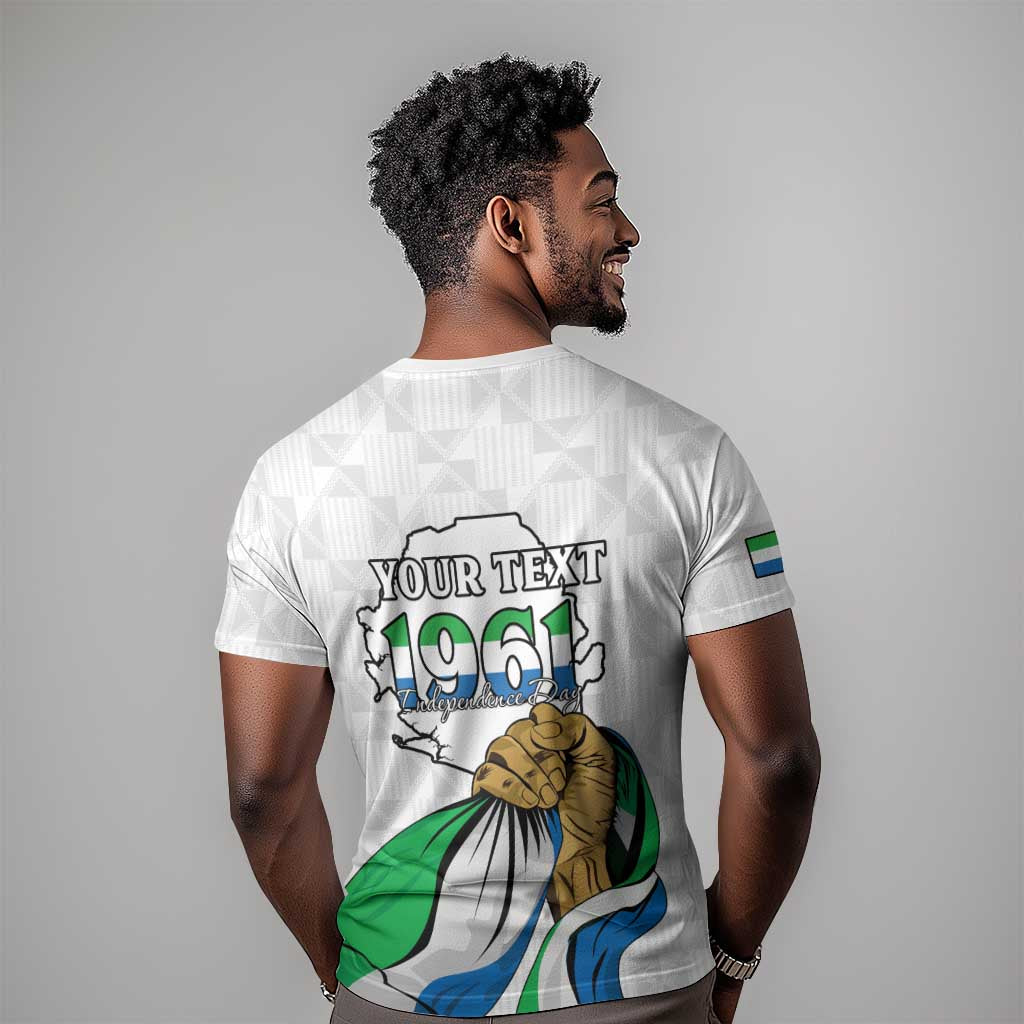 Personalised Happy Independence Sierra Leone T shirt April 27th