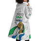 Personalised Happy Independence Sierra Leone Wearable Blanket Hoodie April 27th