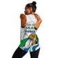 Personalised Happy Independence Sierra Leone Women Racerback Tank April 27th