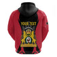 Personalised First Empire Of Haiti Hoodie Coat Of Arms Sporty Style