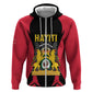 Personalised First Empire Of Haiti Hoodie Coat Of Arms Sporty Style