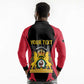 Personalised First Empire Of Haiti Long Sleeve Polo Shirt Coat Of Arms Sporty Style