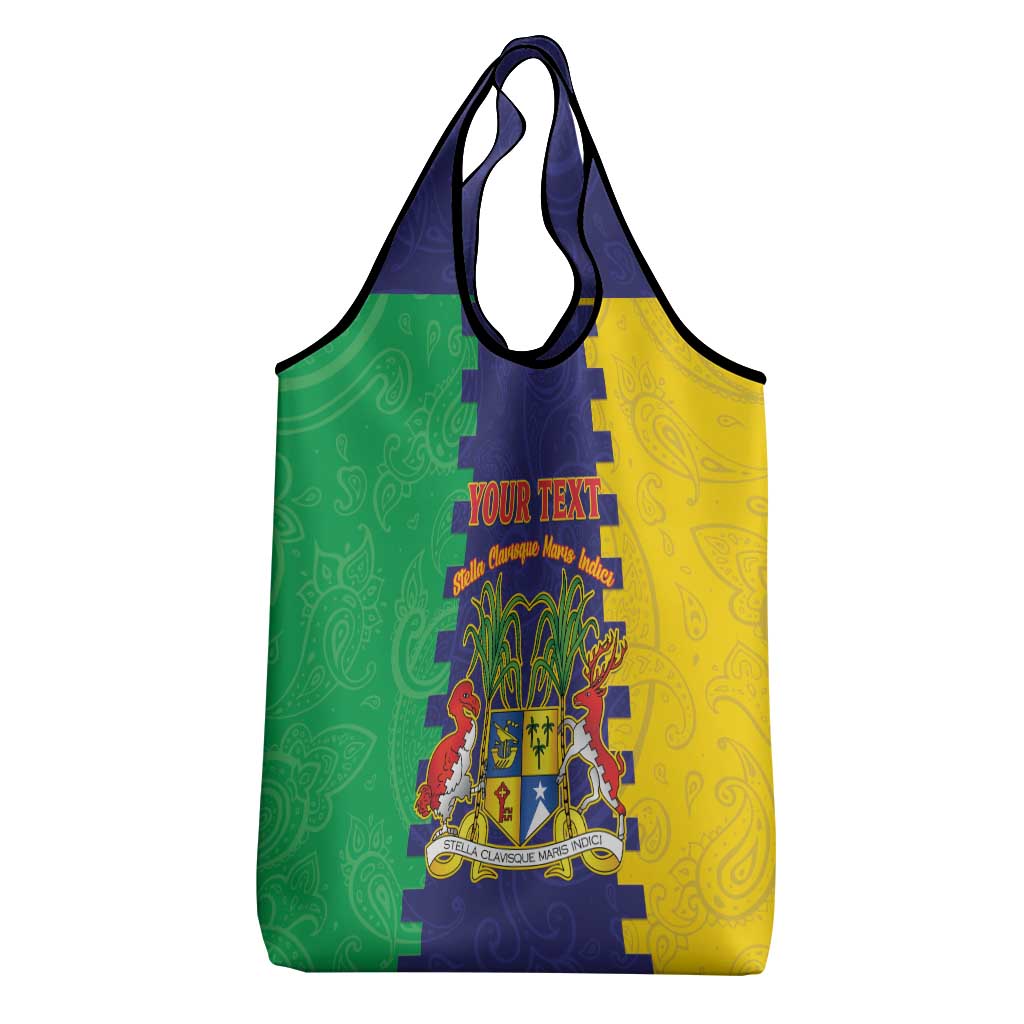Personalised Republique de Maurice Grocery Bag Stella Clavisque Maris Indici