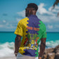 Personalised Republique de Maurice Hawaiian Shirt Stella Clavisque Maris Indici